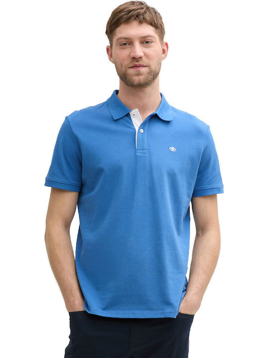 Tom Tailor Basic Polo T-shirt Blue