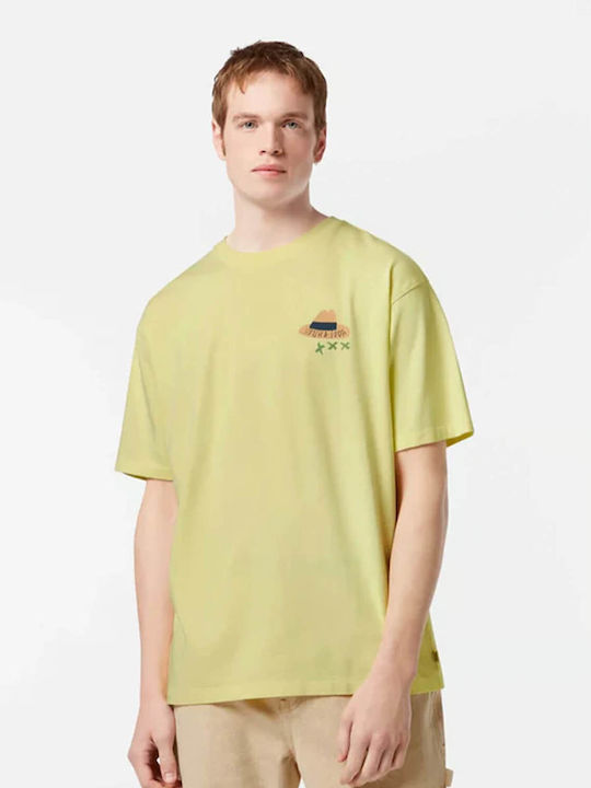 Scotch & Soda Artwork T-shirt Yellow