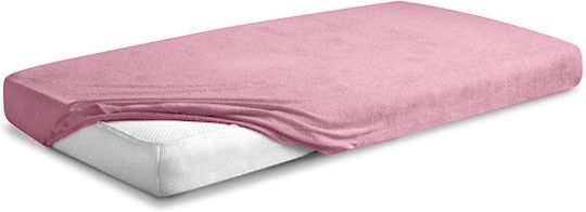 Matex Baby Bettlaken Für Krippe Baumwolle Angepasst Rosa 70x140cm