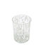 ArteLibre Laterne Glas Transparent 10x10x13cm 1Stück