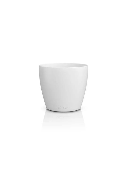 Lechuza Classico Pot Plastic White 15x15x14cm.