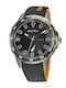 Nautica Coba Lake Herrenuhr 48mm Batterie mit Schwarz Metallarmband