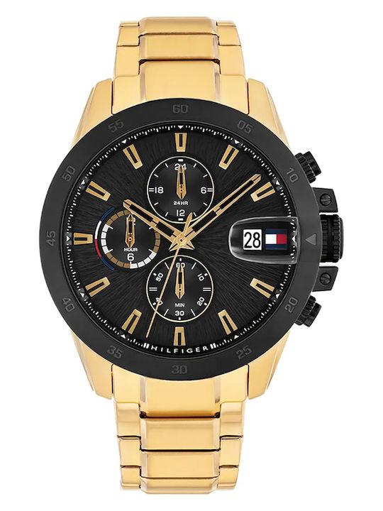 Tommy Hilfiger Jameson Herrenuhr 43mm Chronograph Batterie mit