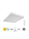 GloboStar Kamala Platz Draußen LED Panel 100W mit Warmes Weiß Licht