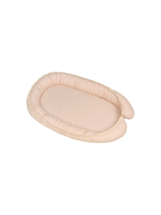 Matex Pernă pentru bebeluși în formă de cuib Natural Linen 55x80buc