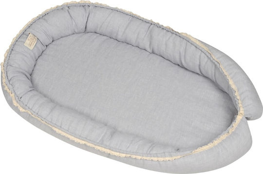 Matex Βρεφικό Μαξιλάρι Φωλιά Natural Linen 55x80εκ.