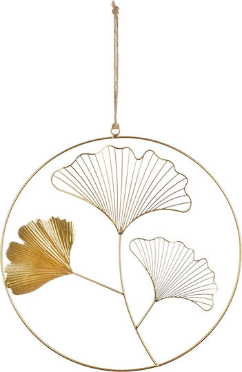 ArteLibre Hanging Wall Decor Gold Metallic 49x34cm