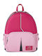 Loungefly Kids Bag Backpack Fuchsia 22.86cmx11.43cmx26.67cmcm Naruto Sakura Cosplay Outfit Mini