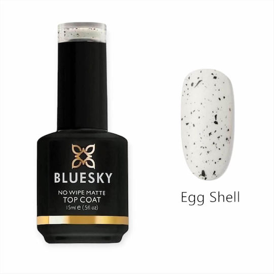 Bluesky Top Coat για Gel Matte 15ml