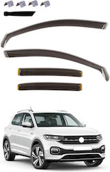 Σετ Ανεμοθραύστες Μπροστινοί και Πίσω για Volkswagen T-Cross 2019+ 4τμχ VETRBR0047 Σετ Ανεμοθραύστες Μπροστινοί και Πίσω για Volkswagen T-Cross 2019+ 4τμχ VETRBR0047