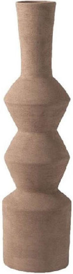 Espiel Ceramic Brown Floor Vase Φ15xH60cm Espiel Ceramic Brown Floor Vase Φ15xH60cm