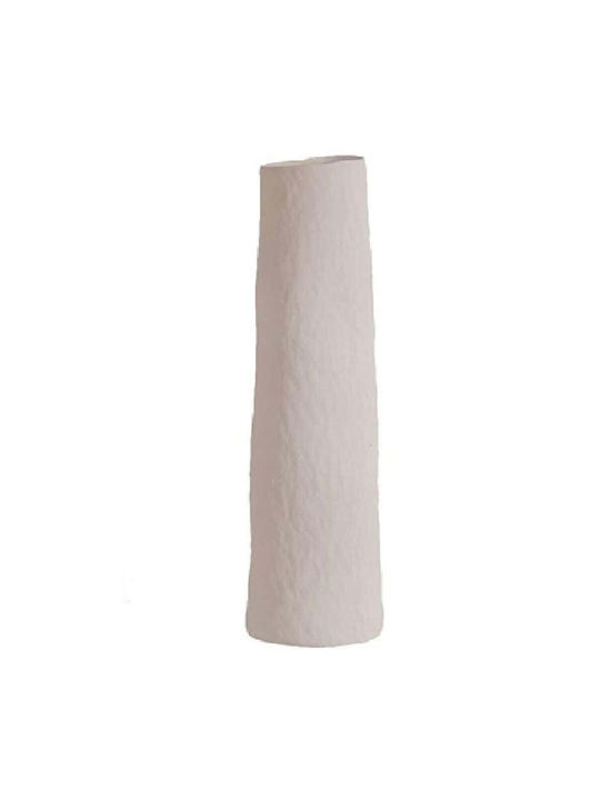 Espiel Decorative Vase White 15.7x61cm