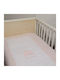 Baby Oliver Pilotă Pentru Patut Bumbac Roz 100x140cm