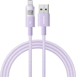 Baseus Data USB-A to Lightning Cable 12W Μωβ 2m...