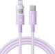 Baseus Data USB-C to Lightning Cable 20W Μωβ 1m...