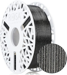 Rosa3D PETG 3D Printer Filament 1.75mm Black 1kg 1 Piece (Spool)