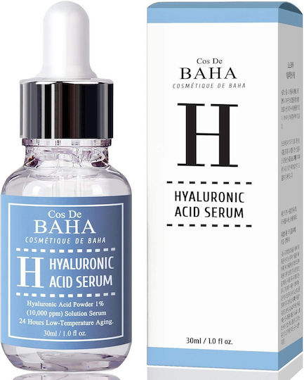 Cos De Baha Hyaluronic Acid Soothing & Moisturizing Serum Face with Hyaluronic Acid 30ml