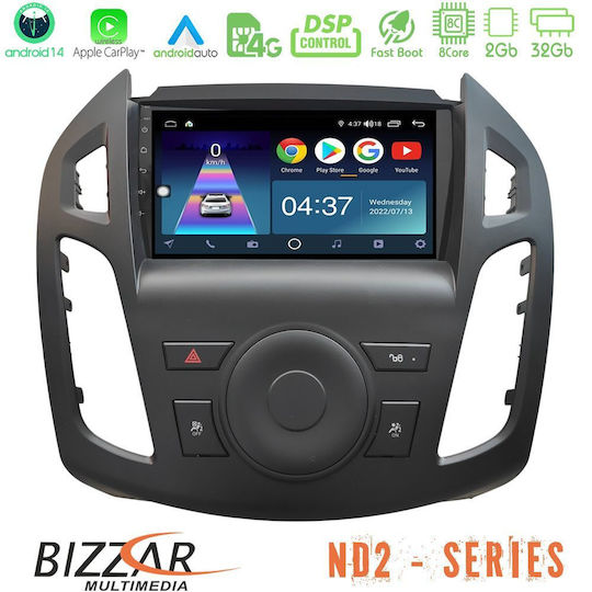 Bizzar Автомобилна Аудио Система (Блутут/USB/WiFi/GPS/Apple-Carplay/Android-Auto) с Тъчскрийн 9"