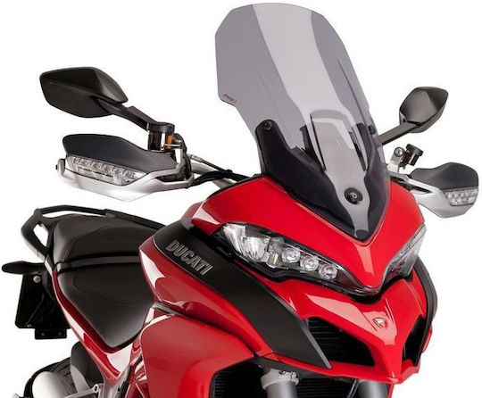 Puig Touring Motorcycle Windshield & Windscreen Tinted Visor for Ducati Multistrada 7623H-24956
