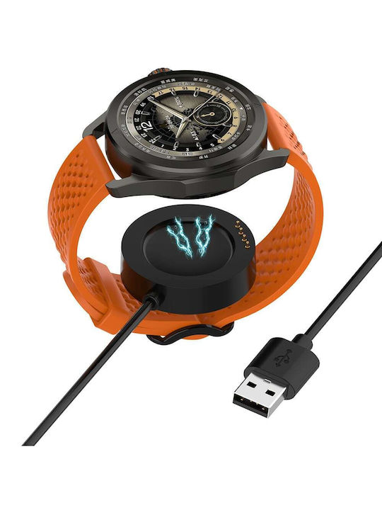 Techsuit Зарядно за Xiaomi Watch S4 Sport Черен