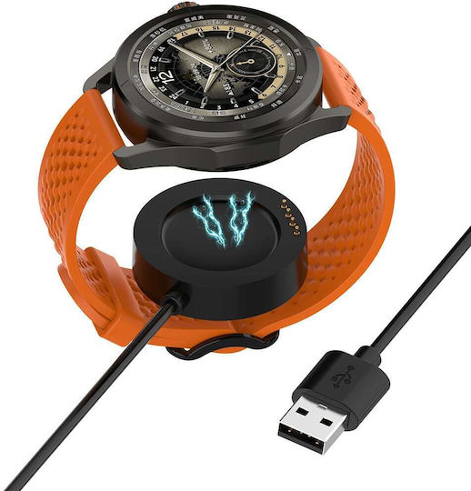Techsuit Зарядно за Xiaomi Watch S4 Sport Черен
