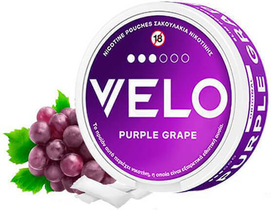 Velo Никотинови Торбички Грозде Мента 4мг 15бр