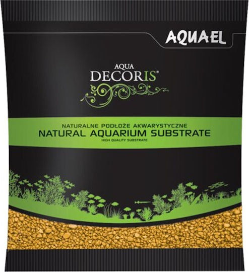 Aquael Natural Aquarium Gravel Yellow 2-3 Mm 1 Kg
