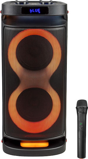 Xmart Ηχείο Karaoke με Ασύρματο Μικρόφωνο και Εφέ Φωτισμού XMART BS60 Μαύρο