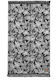 Nima Jacquard Bumbăcită Neagră 160x90 cm