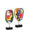 ArteLibre Decorative Busts Polyresin 20x7x35cm 2pcs