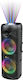 N-Gear Karaoke Speaker with Wireless Microphone and Lighting Effects Let's Go Party 5150 in Black Color