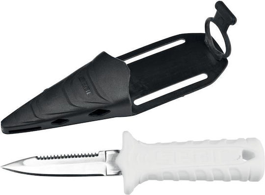 Μαχαίρι Samurai Evo Λεπίδα 7cm Λευκό Seac