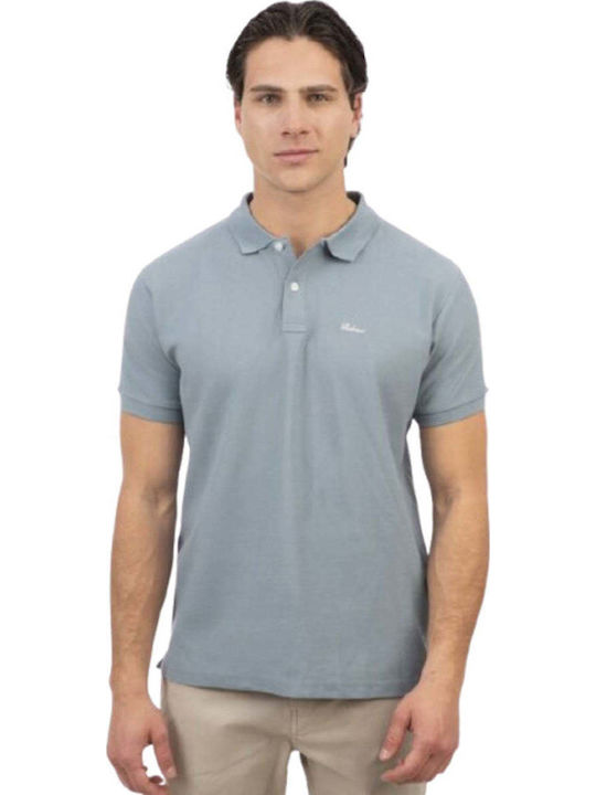 Rebase Polo Μπλούζα Κοντομάνικη Regent Blue