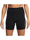 Hj3646-010 Nike One Dri-Fit High-Waisted 5in Shorts Nvy Black Colour