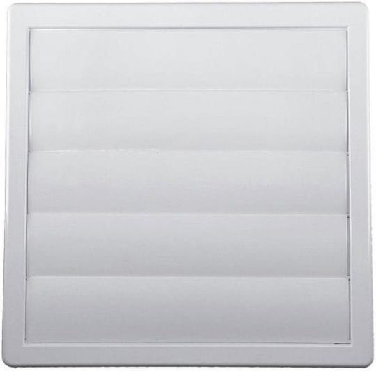 Φ150 Vent Louver 17x17cm Square Gravity