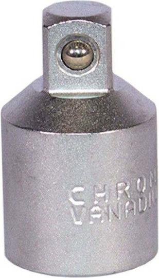 KROFtools Nuss Sechskant mit Vierkant-Antrieb 1/2", 3/8" 1Stück