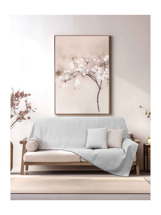 Madi Luxor Ριχτάρι Πολυθρόνας 170x180εκ. Grey 21698-00