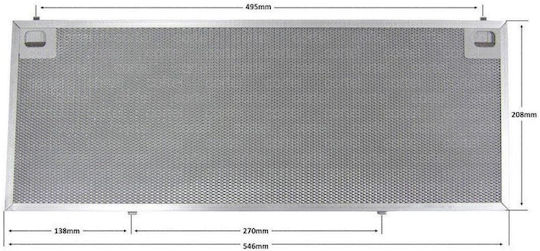 Teka Range Hood Filter Frame 510mm*184mm Teka