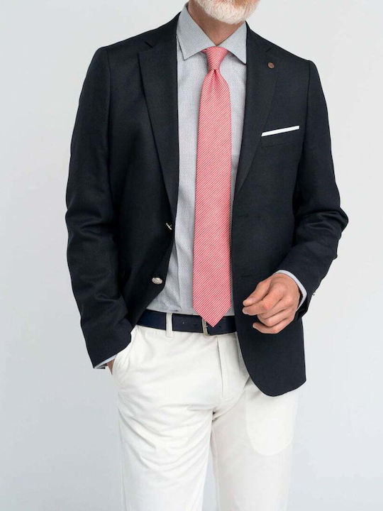 Monte Napoleone Men's Suit Jacket Slim Fit Blue Monte Napoleone Men's Suit Jacket Slim Fit Blue