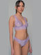 Milena by Paris Dantelat Set de Lenjerie Bralette cu Brazilia Lila