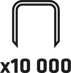 Band-Set 10 Stück x 25 m Klammern 10.000 Stück