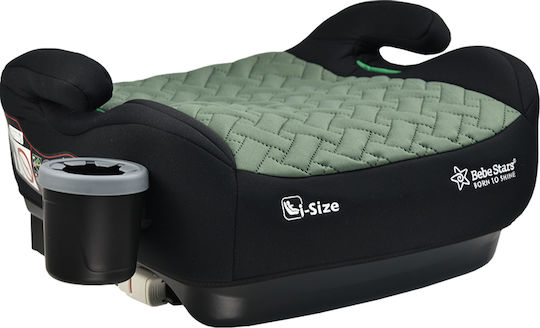 Bebe Stars Καθισματάκι Αυτοκινήτου Booster i-Size με Isofix Olive