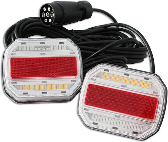 Agroequip Комплект фарове за ремарке LED с винтове 1бр