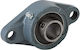 Lagerbuchse Oval Ucfl 205 Φ25mm Craft Agroequip