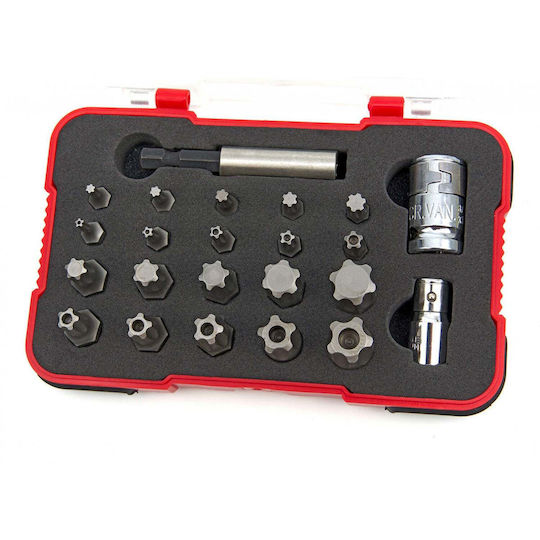 Set Torx Torx Plus Torx Security Bits 23 Pcs Hbm