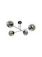 City Lux Висящо Осветително Тяло Черен за 4 Крушки E27 76x76см.