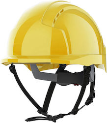 JSP Evolite Linesman Κράνος Baustelle Gelb