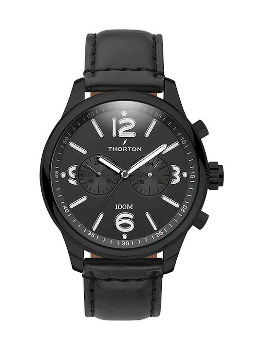 Thorton Ragnar II Herrenuhr 46mm Chronograph Ba...