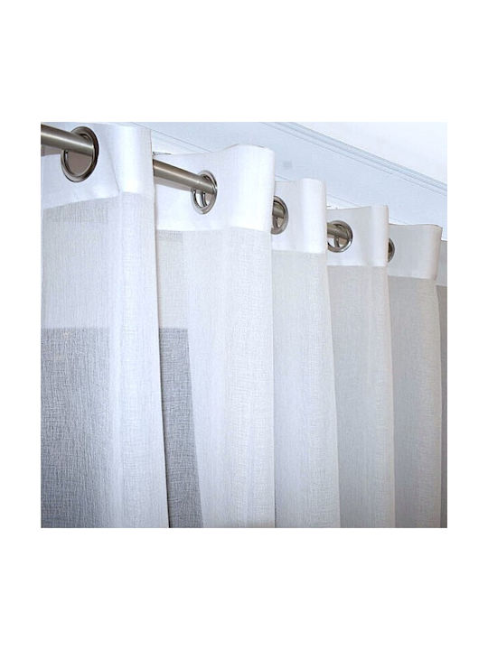 To megalo pazari Curtain With White Grommets 270x280cm