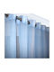To megalo pazari Curtain With Grommets Light Blue 270x280cm